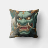 Oni's Wrath Throw Pillow クッション (裏面)