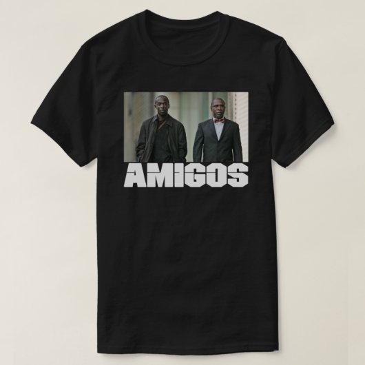 ONK - Omar Little &amp; Brother Mouzone (The Wire) Tシャツ (デザイン正面)