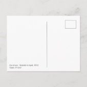 Onkilahti in 4月CC0126 Vaasaはがき ポストカード (裏面)