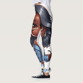 ONLAYE1/BADEE JEAN SET レギンス (左)