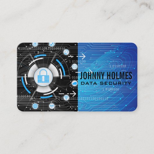 Online Security | Cyber Technology | AI 名刺 (正面)