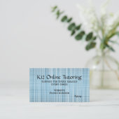 “Online Turoring” Business Card 名刺 (スタンド正面)