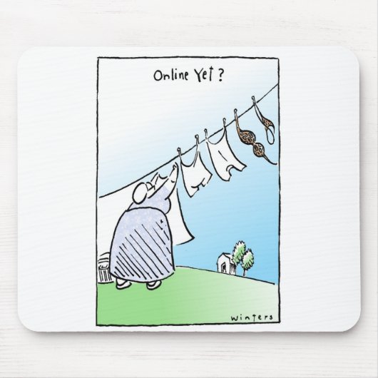 OnlineYet_mousepad マウスパッド (正面)