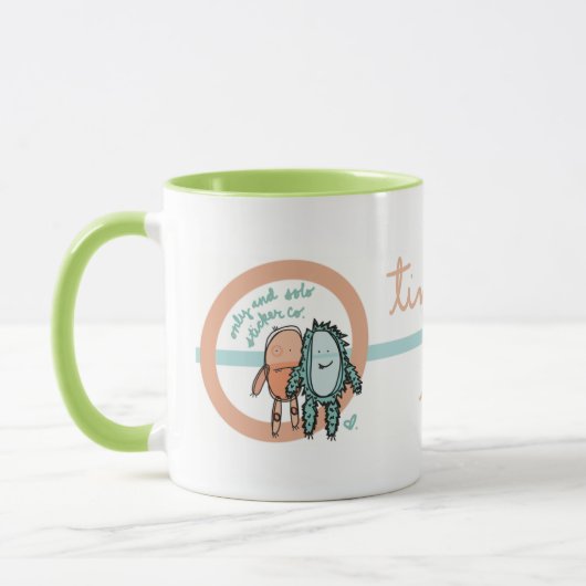 Only and Solo Sticker Co. Signature Coffee Mug マグカップ (左)