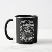 Only Coll Grandpas Ride Motorcycles Mug マグカップ (左)