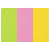 ONLY COLOR pattern green yellow + your backgr. テーブルクロス (正面(横))