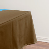 ONLY COLOR pattern orange brown + your backgr. テーブルクロス (インサイチュ)