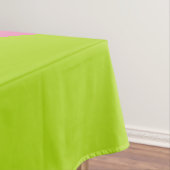 ONLY COLOR pattern orange green + your backgr. テーブルクロス (インサイチュ)