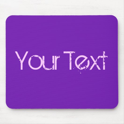 ONLY COLOR / purple +テキスト マウスパッド (正面)