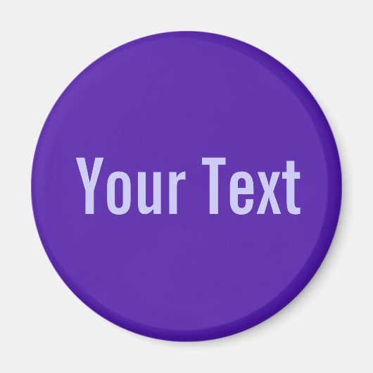 ONLY COLOR / VIOLET +テキスト マグネット (正面)