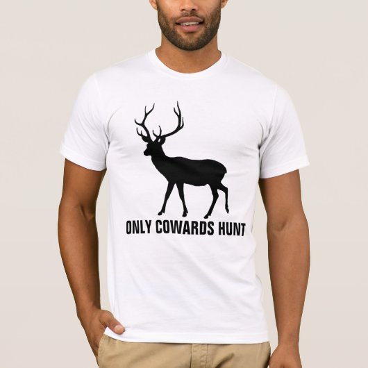 ONLY COWARDS狩りTシャツ Tシャツ (正面)