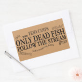 only dead 長方形シール (封筒)