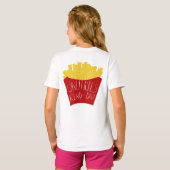 Only Fries Kind of Day 🍟 Tシャツ (裏面フル)