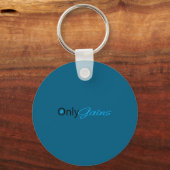 Only Gains _ Funny Gym Motivation  キーホルダー (正面)