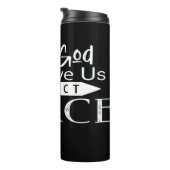 Only God Can Give Us Perfect Peace タンブラー (回転右)