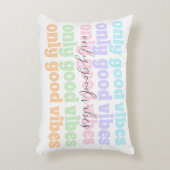 only good vibes アクセントクッション (正面(垂直))