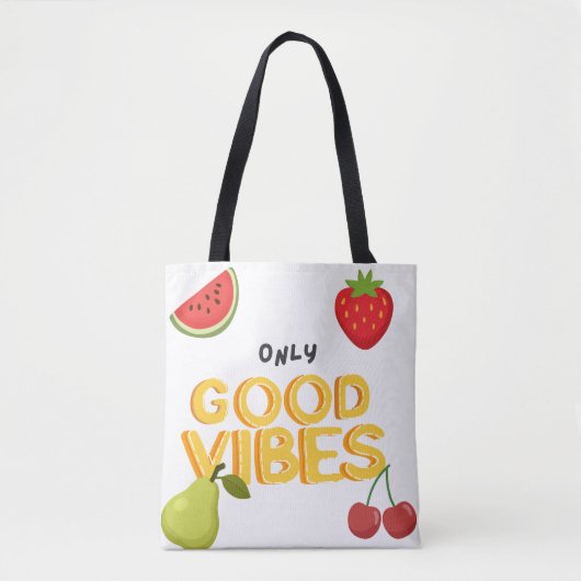 Only+Good+Vibes フルーツサラダ トートバッグ (正面)