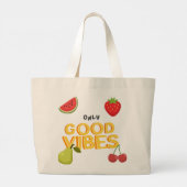 Only+Good+Vibes フルーツサラダ ラージトートバッグ (裏面)