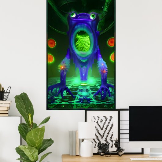 Only Half Afraid ポスター (ホームオフィス)