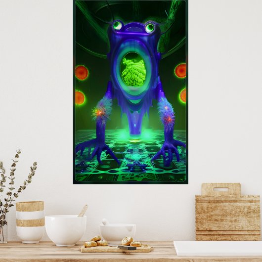 Only Half Afraid ポスター (キッチン)