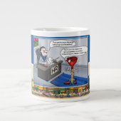 Only in a Jam | Office Humor ジャンボコーヒーマグカップ (正面)
