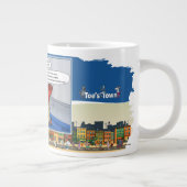 Only in a Jam | Office Humor ジャンボコーヒーマグカップ (右)