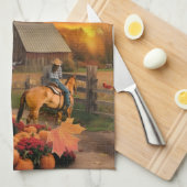 Only in America  キッチンタオル (四つ折り)