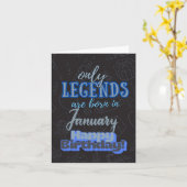 Only Legends 1月ハートフェルト誕生日カード カード (黄色い花)