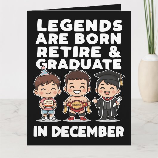 Only Legends do it all in December!  カード (正面)