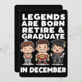 Only Legends do it all in December!  シーズンカード (正面/裏面)