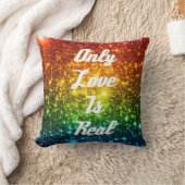 Only Love is 実在 Rainbow Starsプライド枕 クッション (ブランケット)