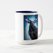 Only Moose Trislehal (レーザームースコレクション) ツートーンマグカップ (正面右)