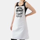 Only Smoke the Good物 おもしろい エプロン (インサイチュ)