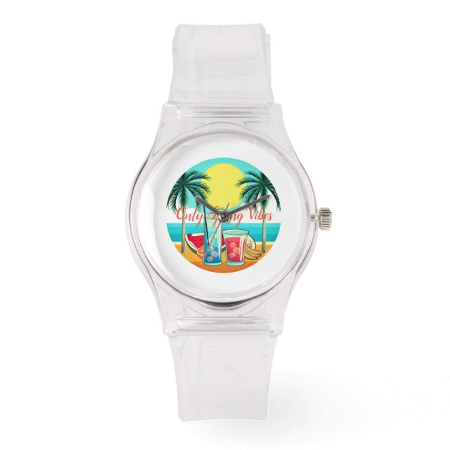' Only spring vibes ' eWatch Watch 腕時計 (正面)