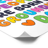 Only The Awesomest Are Born On Groundhog Day Funny ポスター (角)