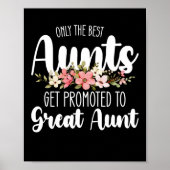 Only The Best Aunts Get Promoted To Great Aunt ポスター (正面)