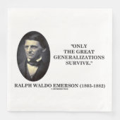 Only The Great Generalizations Survive Emerson (正面)