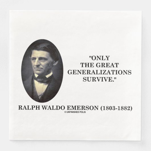 Only The Great Generalizations Survive Emerson (正面)