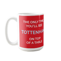 Only time you’ll see Tottenham on top of a table