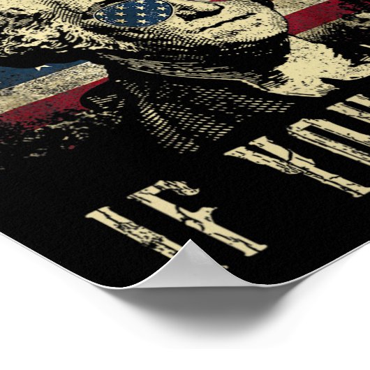 Only Treason If You Lose George Washington 4th Of ポスター (角)