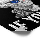 Only Treason If You Lose George Washington 4th Of ポスター (角)