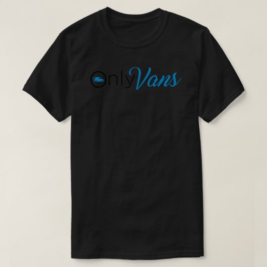 Only Vans Sticker.png Tシャツ (デザイン正面)