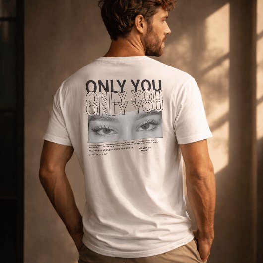 Only You Eyes Personalized Couple Valentine Cute Tシャツ