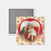 Only You I Loveヴィンテージアートワークカスタムマグネット マグネット (正面/裏面)