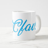 OnlyCFAV巨大 ジャンボコーヒーマグカップ (正面右)