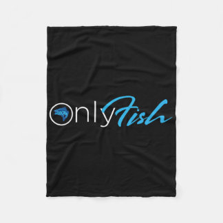Onlyfish フィッシングTシャツ フリースブランケット