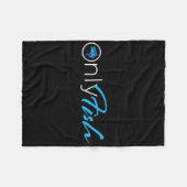 Onlyfish Fishing Tee  フリースブランケット (正面(横))