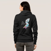 Onniのオウムフード付を踊るべきです パーカ (裏面フル)