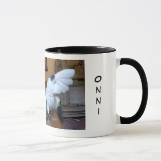 Onniタップダンスのずかずかと歩くオウム マグカップ