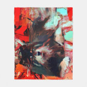 ONNIフィンランドのラプンドフリースブランケット3サイズ フリースブランケット (正面)